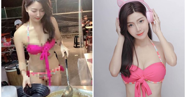 Cửa hàng ế ẩm, nữ chủ quán xinh đẹp nghĩ ra cách mặc bikini bán mỳ thịt hút khách, hiệu suất đáng nể khiến cộng đồng mạng bất ngờ