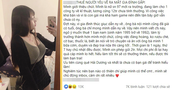 Đam mê game nên không có người yêu, gái xinh vội lên mạng tìm thuê “bạn trai” với giá 2 triệu