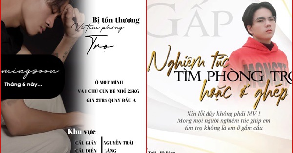 Dân mạng phát sốt với ảnh tìm nhà trọ đẹp chả kém poster phim, MV ca nhạc