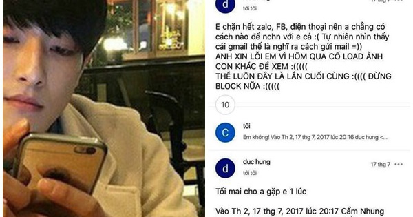 Đắng lòng nam thanh niên, bị người yêu chặn hết Facebook, Zalo lẫn điện thoại, túng quẫn phải gửi mail xin lỗi, cộng đồng mạng tư vấn “Lần sau chuyển khoản cho nhanh”