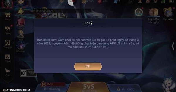 Hacker tự tin mình “trường sinh bất tử” bất chấp Garena cho bay màu 50.000 tài khoản hack Liên Quân Mobile