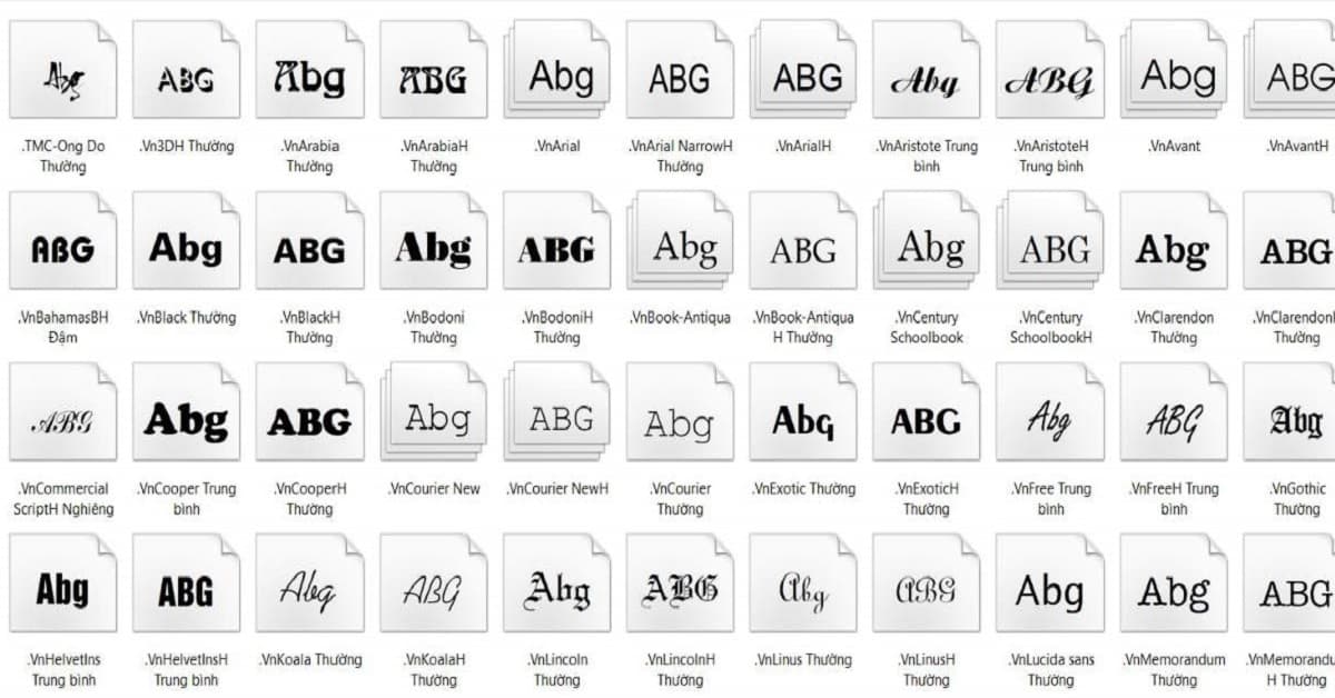 Hướng dẫn chuyển Font chữ trên máy tính nhanh chóng