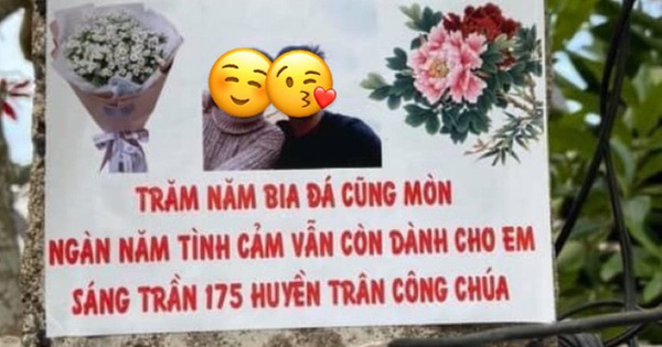 Khổ thân thanh niên thất tình, in hẳn 60kg banner ảnh và thơ tình dán khắp Đà Lạt để níu kéo người yêu cũ