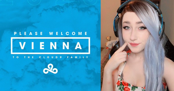 LMHT: Nữ Streamer nóng bỏng Vienna chính thức đại diện cho Cloud9