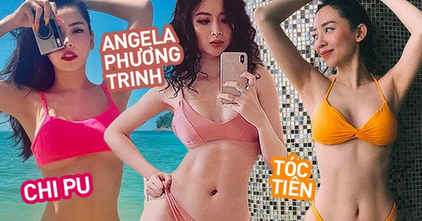 Những vòng eo đẹp siêu thực của mỹ nhân Việt: Chi Pu, Tóc Tiên nhỏ đến khó tin, Angela Phương Trinh cực đỉnh nhờ đâu?