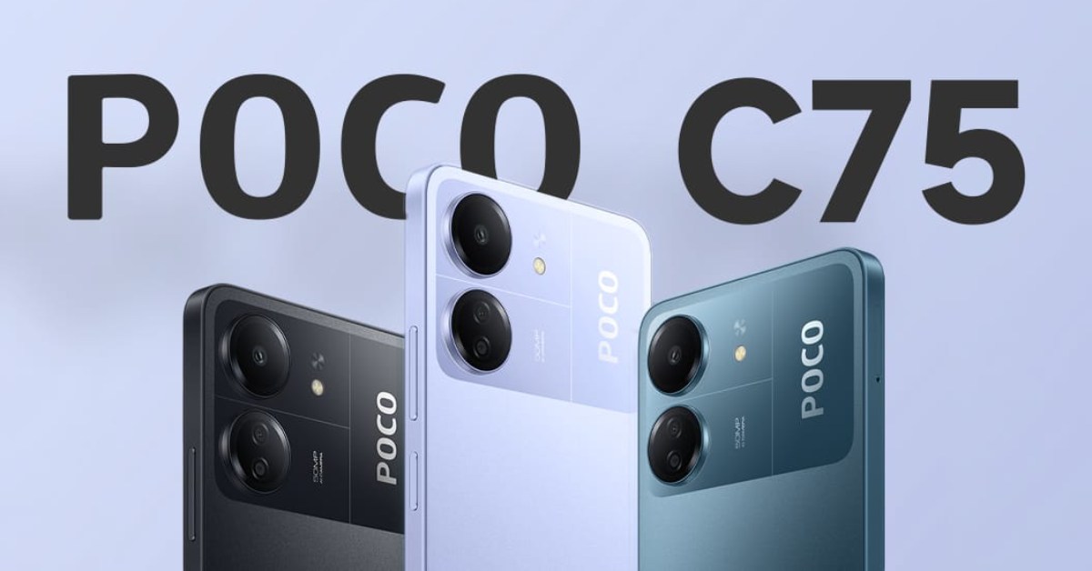 POCO C75 được FCC chứng nhận trước khi ra mắt