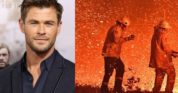 Siêu anh hùng đời thực: ‘Thor’ Chris Hemsworth quyên góp 23 tỷ đồng ủng hộ lính cứu hoả và người dân trong thảm hoạ cháy rừng Úc