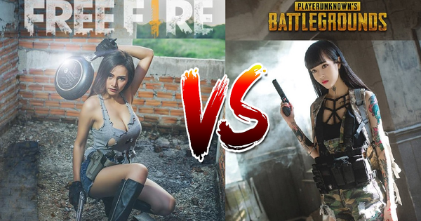 Tan chảy với màn “cung đấu” của nữ game thủ PUBG Mobile và Free Fire xem ai xinh đẹp, “bốc lửa” hơn