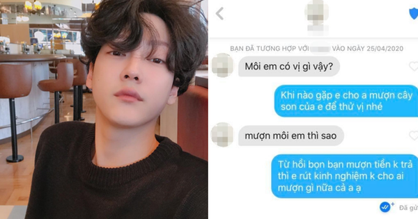 Thanh niên lên Tinder gặp gái nào cũng hỏi “Môi em có vị gì vậy?” liền nhận lại loạt đáp trả bén như cái chén