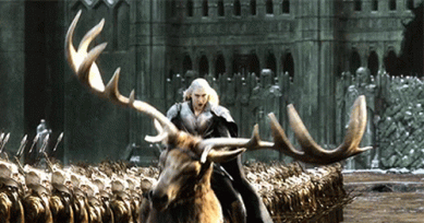 Thú cưỡi của Thranduil trong The Hobbit là hoàn toàn có thật?