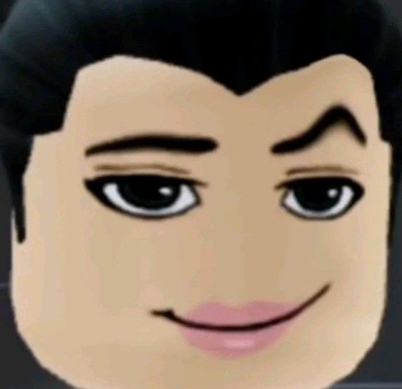 Roblox face meme