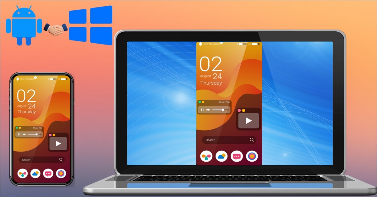 Bật mí cách chiếu màn hình điện thoại lên máy tính, laptop