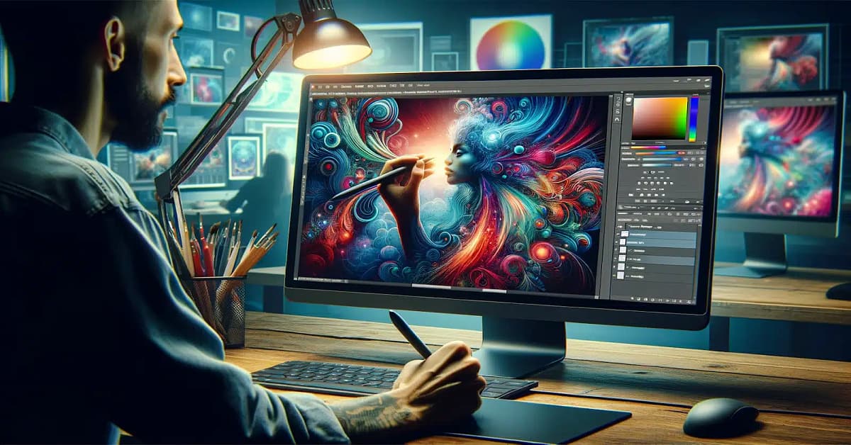 Cách đổ màu trong Photoshop cho từng layer, vùng chọn bất kỳ