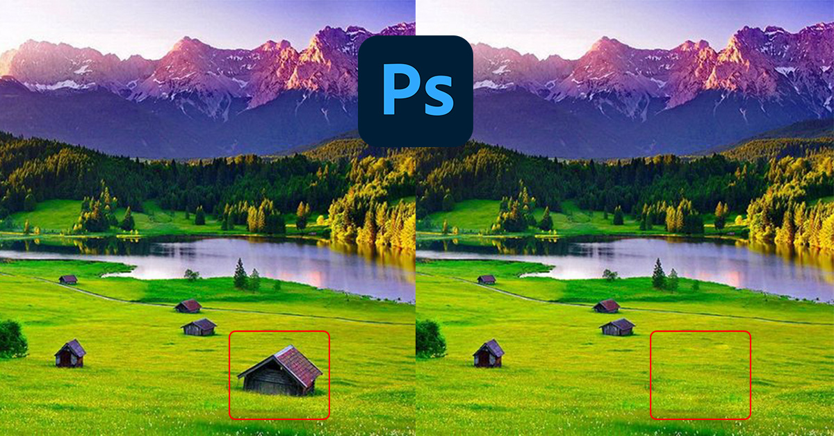 Mách bạn cách xóa vật thể trong Photoshop cho người mới bắt đầu?