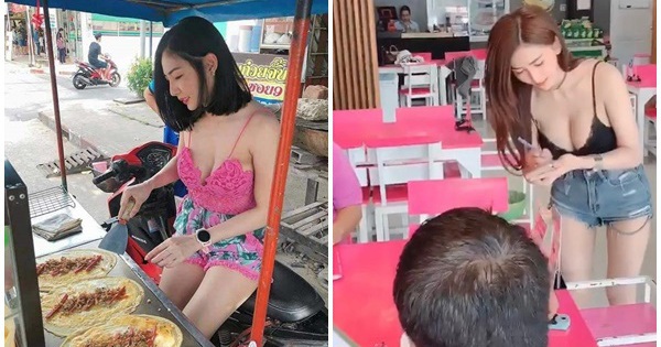 Thuê hot girl bán quán vỉa hè – trào lưu giúp cho các hàng ăn vặt luôn đông khách