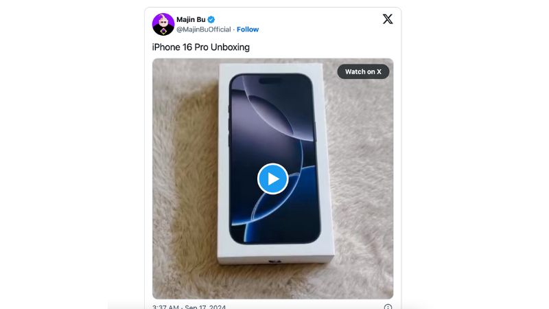 Video mở hộp iPhone 16 Pro đầu tiên, xem ngay!