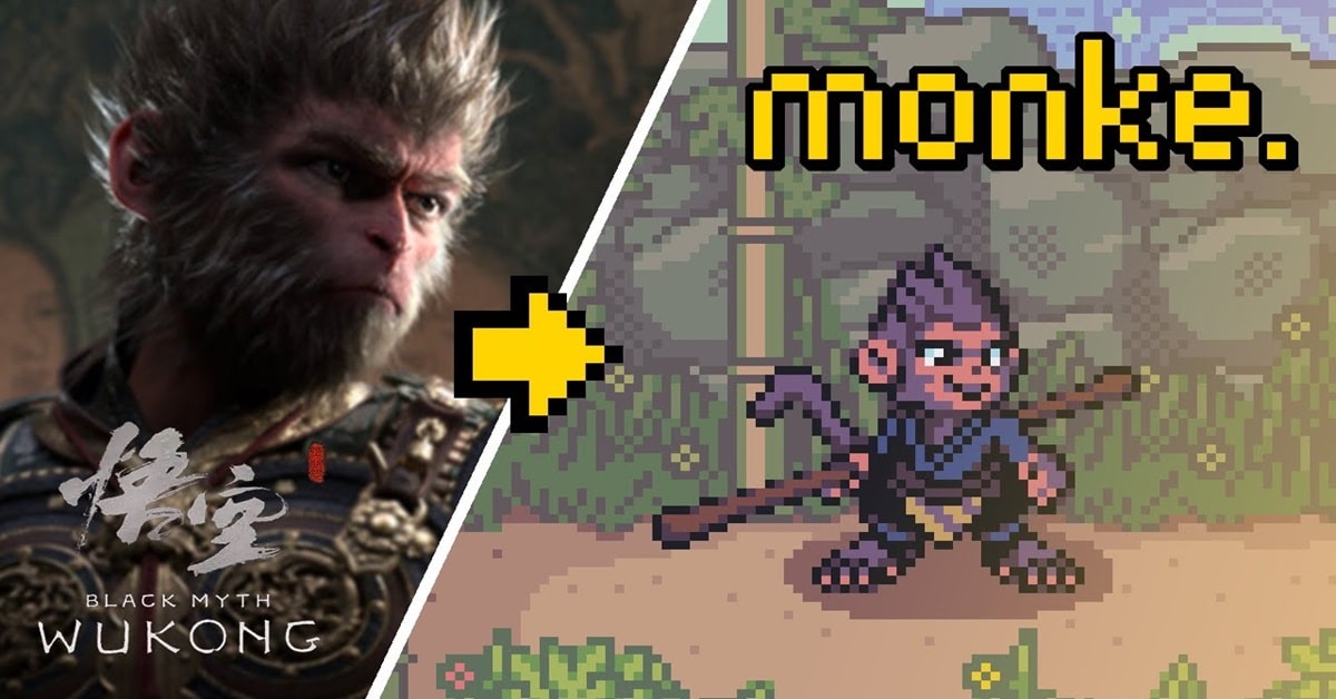 Black Myth: Wukong pixel bất ngờ xuất hiện với trải nghiệm cực “dị”