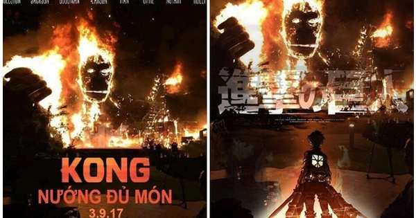 Cười vỡ bụng trước loạt ảnh chế “King Kong cháy” của cộng đồng Otaku Việt