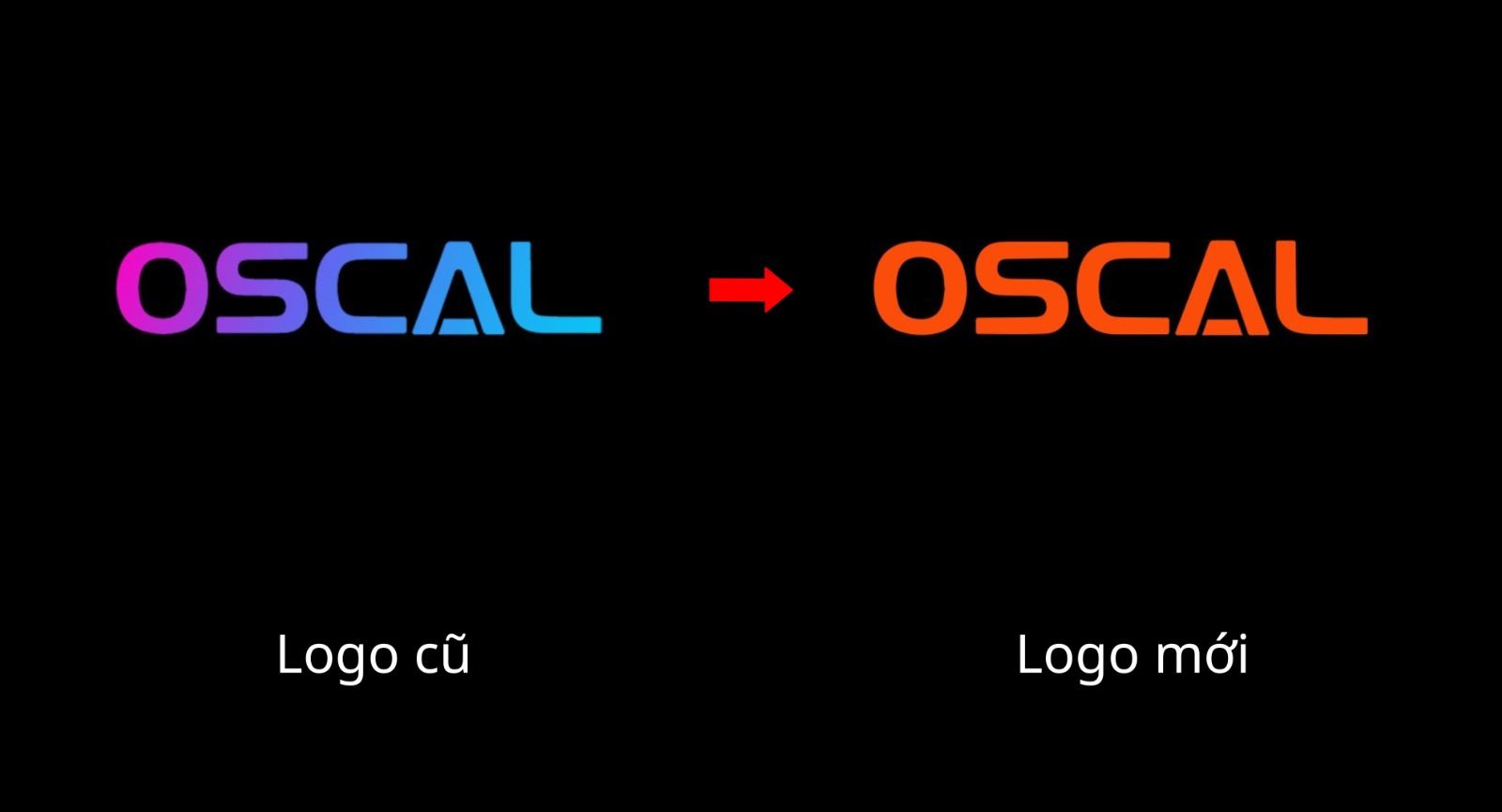 OSCAL thay đổi Logo Nhận diện Thương hiệu