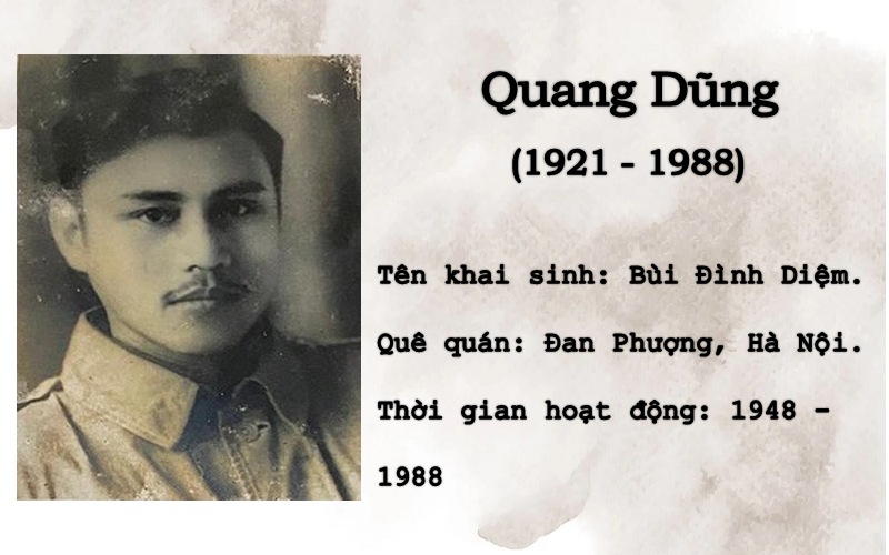 Tiểu sử nhà thơ Quang Dũng