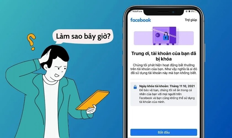 Cách lấy lại tài khoản Facebook bị vô hiệu hóa