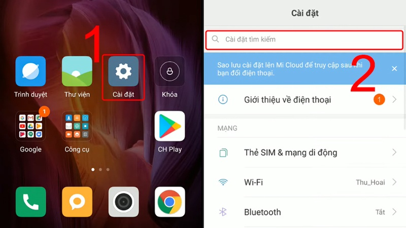 Hướng dẫn cách kích hoạt SIM trên điện thoại Xiaomi 4