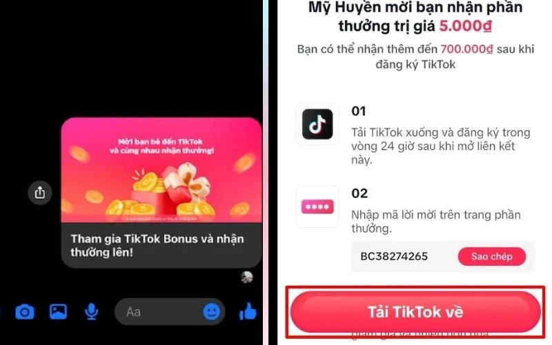 Cách nhập mã mời TikTok trên điện thoại 3