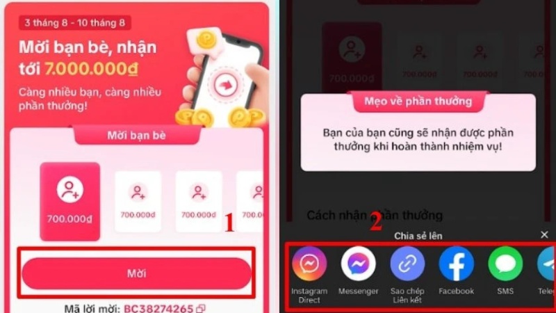 Cách nhập mã mời TikTok trên điện thoại 2