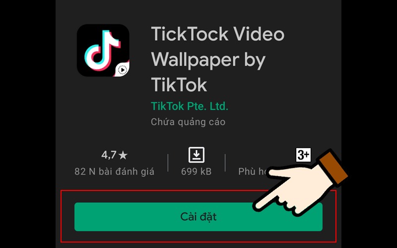 Cách dùng video Tiktok làm hình nền có nhạc