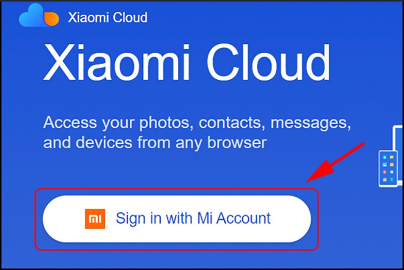 tìm điện thoại xiaomi