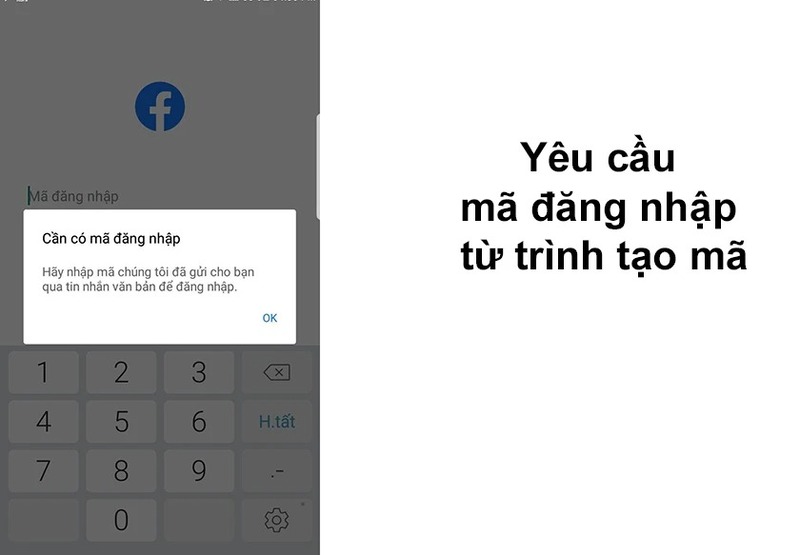 trình tạo mã facebook