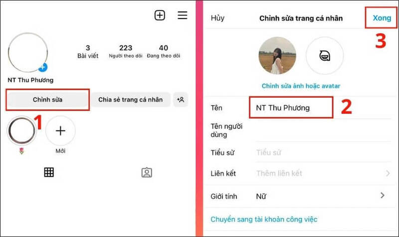 Hướng dẫn đổi tên tài khoản trên Instagram