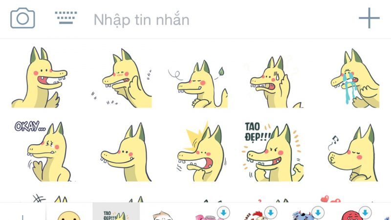 Pikalong - Sticker Zalo Độc Đáo