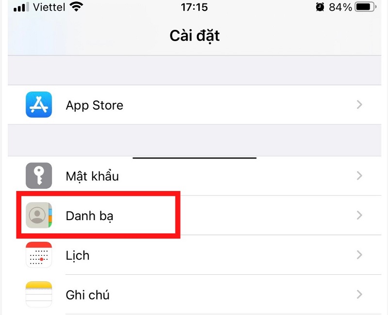 Truy xuất danh bạ iPhone bị mất bằng Gmail