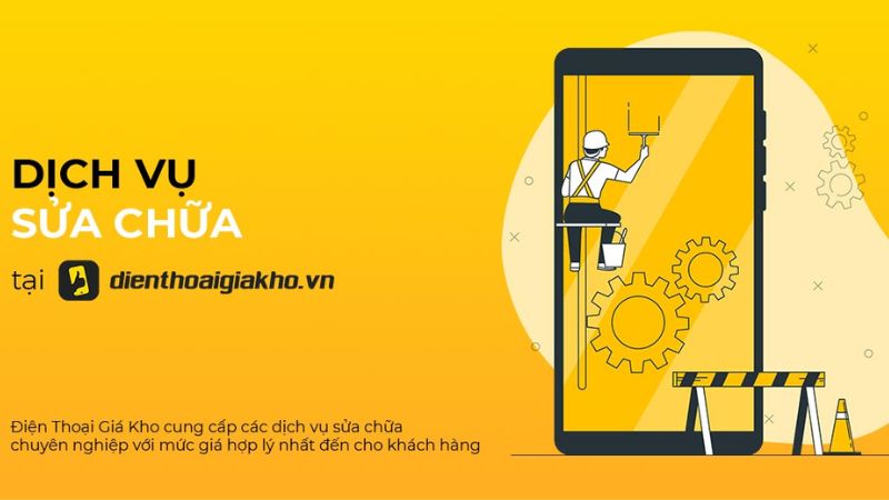 Dịch vụ sửa chữa điện thoại giá kho