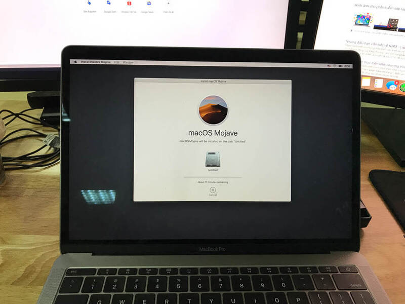 Tắt iCloud khi cài đặt lại Macbook