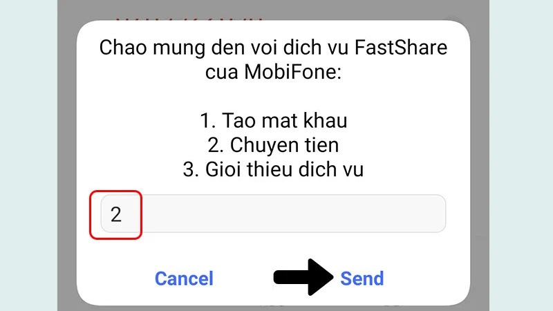 Cách bắn tiền Mobi 9494 qua USSD 2