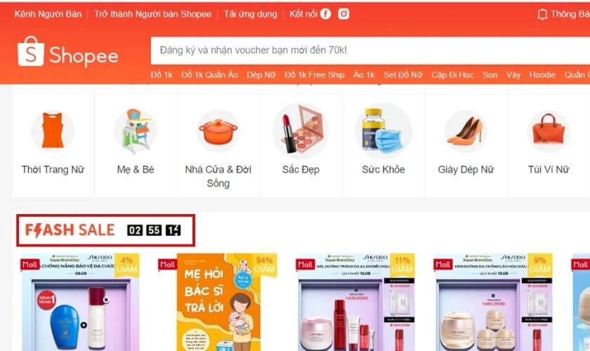 Cách săn Deal 1K trên Shopee