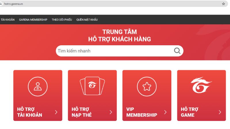 Cách lấy lại tài khoản Garena bằng cmnd