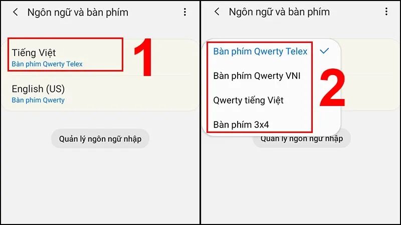 Hoàn tất thêm bàn phím tiếng Việt cho Android