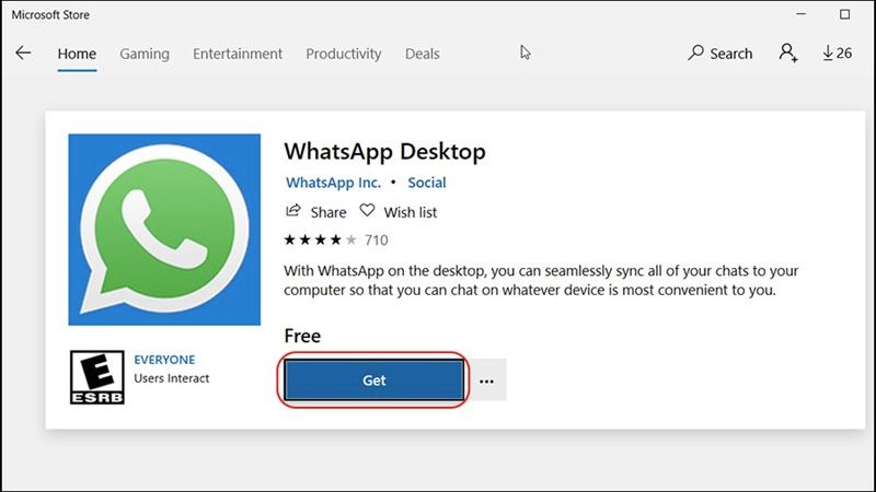 Cách tải WhatsApp xuống PC chạy hệ điều hành Windows