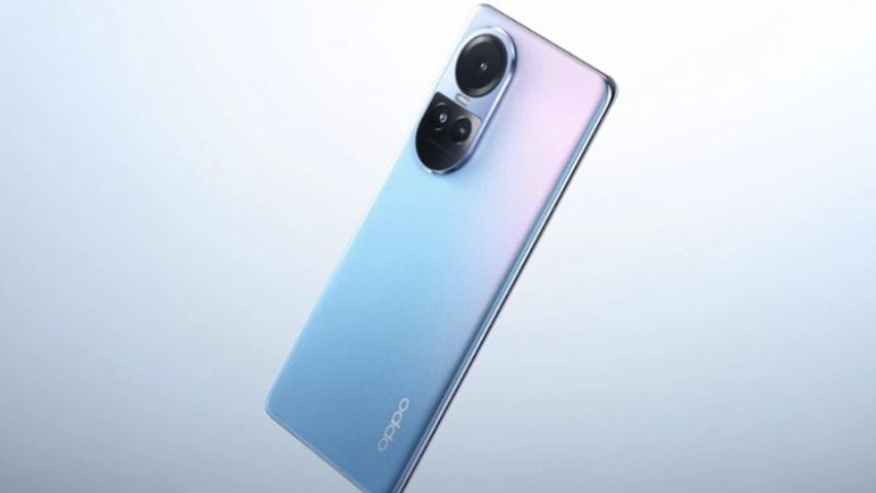 OPPO Reno10 5G 256GB màu xanh