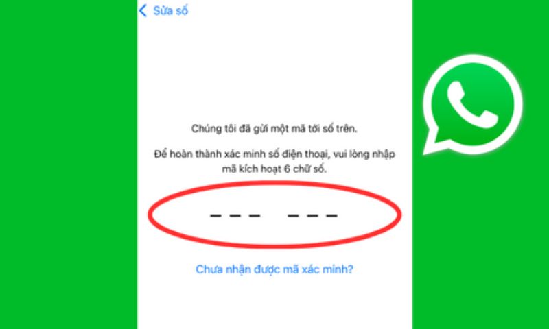 Mã xác nhận WhatsApp giúp bảo mật thông tin người dùng khỏi rủi ro