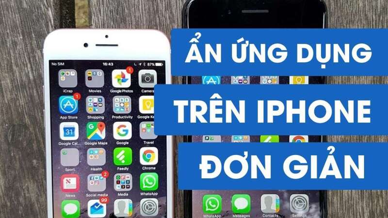 Cách ẩn ứng dụng trên iPhone