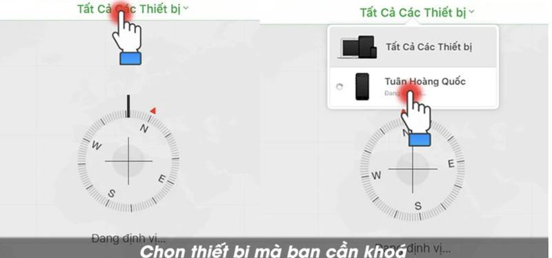 Cách khóa iCloud từ xa