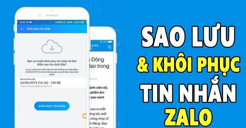 Cách khôi phục dữ liệu Zalo trên iPhone