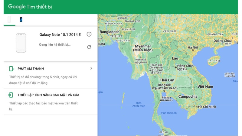 Cách tìm điện thoại Samsung bằng Gmail hiệu quả