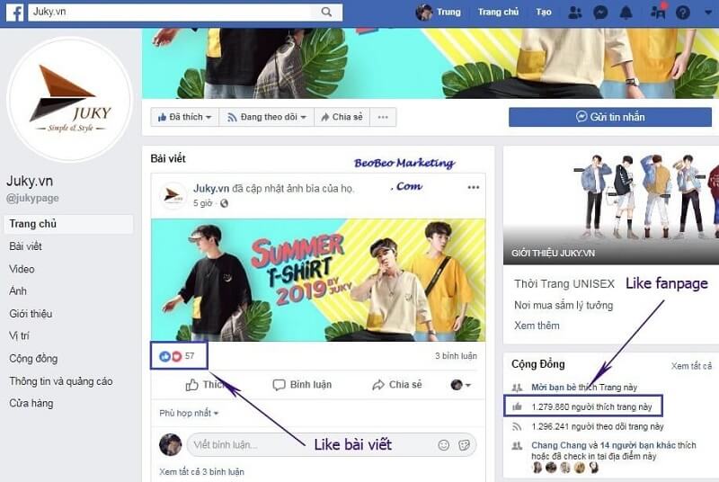 Lượt like trên các trang Facebook không phải lúc nào cũng là thật