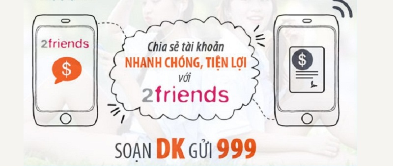 Bắn tiền điện thoại qua 2Friends