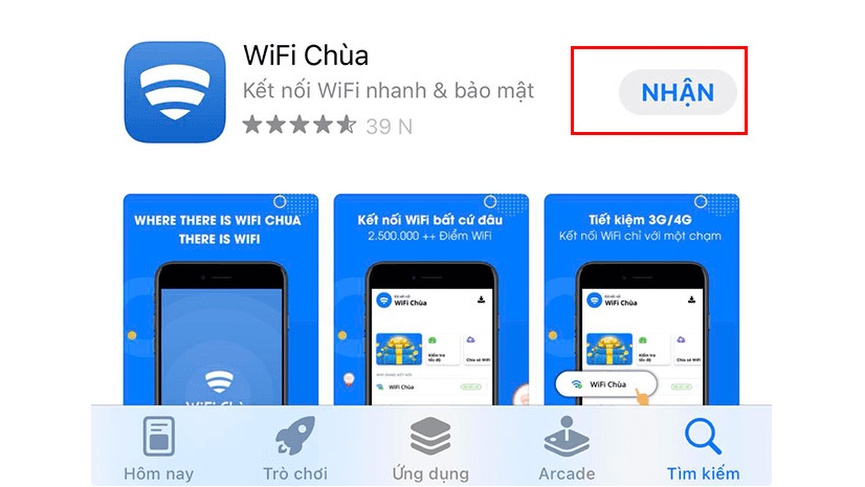 Cách lấy mật khẩu WiFi nhà bên trên iPhone bằng Temple Wifi